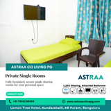 Want your own space Try our secure, fully furnished private single rooms.