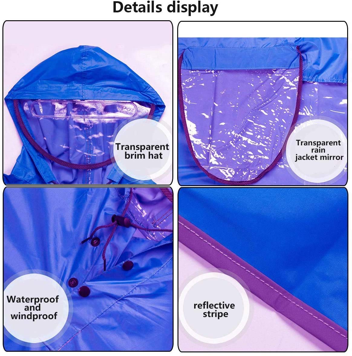 Moto Rain Coat Image 4