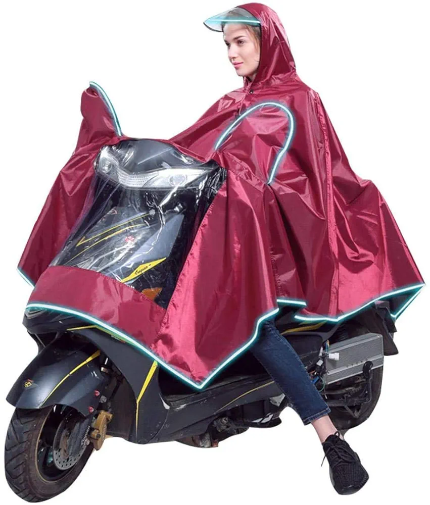 Moto Rain Coat Image 2