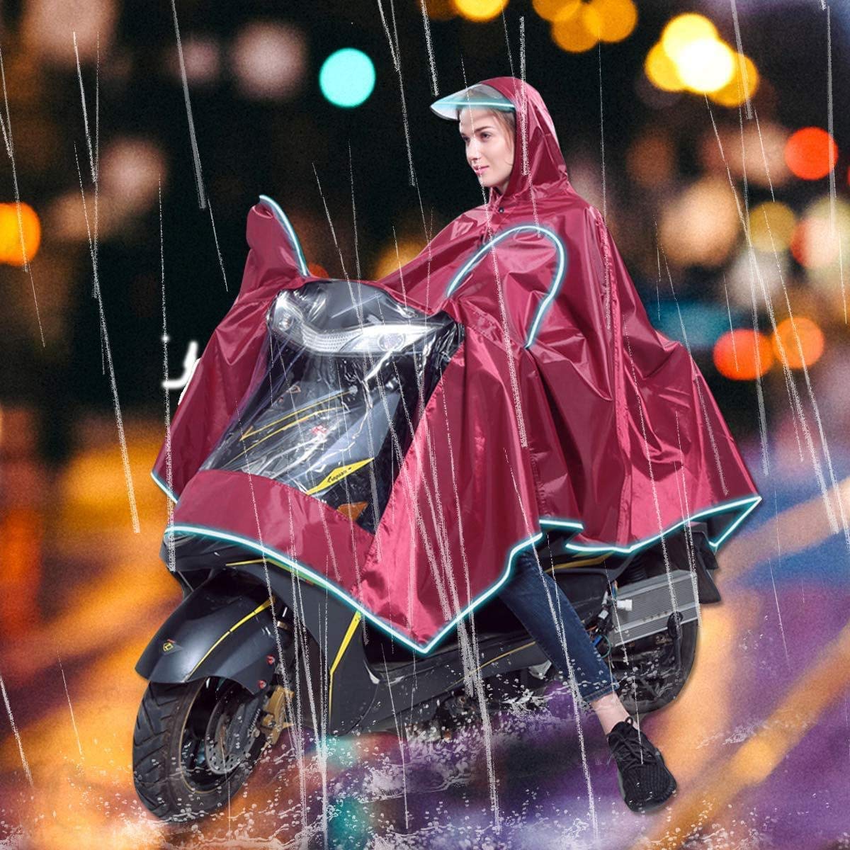 Moto Rain Coat Image 6