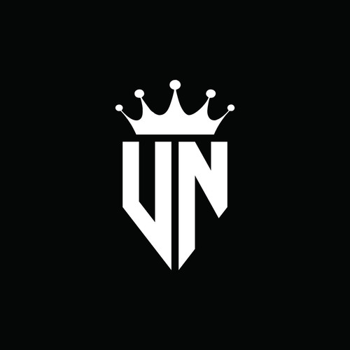 vn logo monogram emblem style with crown shape design template free vector.jpg