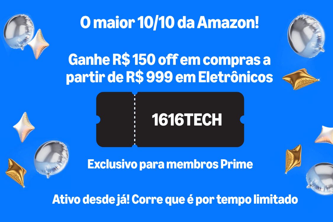 Cupom R$ 150 off em compras a partir de R$ 999 em Eletrônicos