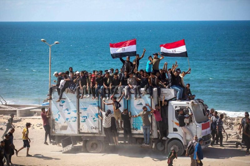 اللجنة المصرية تنقل آلاف الفلسطينيين من جنوب قطاع غزة إلى الشمال مجانا...