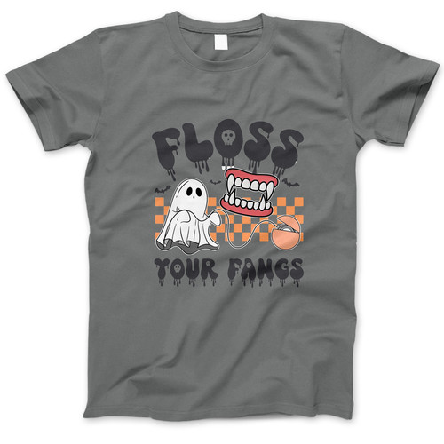 Photograph of four blank t-shirts greys beige and army green. Clipping path included. Ready for your.jpg