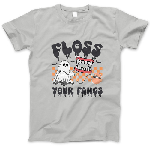 Photograph of four blank t-shirts greys beige and army green. Clipping path included. Ready for your.jpg
