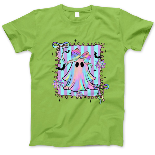 Photograph of four blank t-shirts greys beige and army green. Clipping path included. Ready for your.jpg