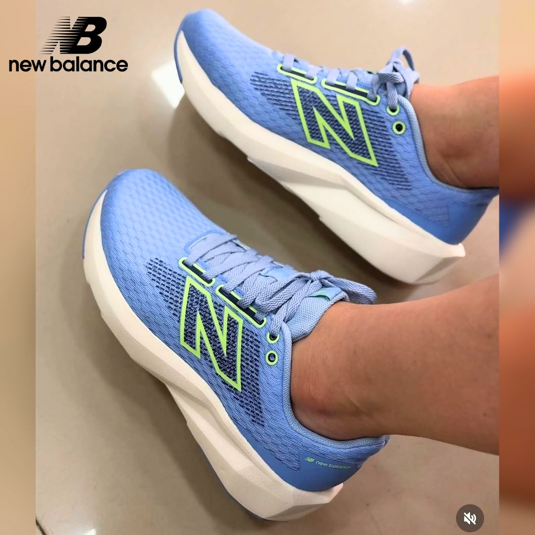 Tênis New Balance 413 V3 Feminino – Azul/Verde