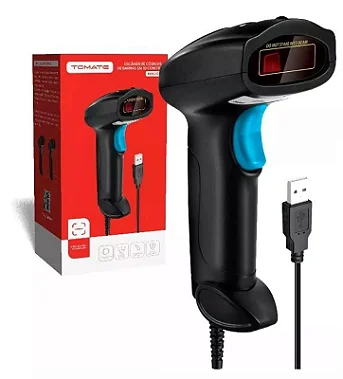 Leitor de Código de Barras 1D com Fio Tomate MDK-101 - miniatura 1