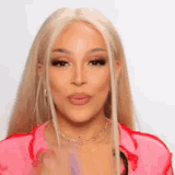 sweet doja cat blow kiss wave goodbye a23w4uq1f52qqxsr.gif