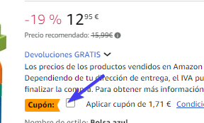 cupón amazon