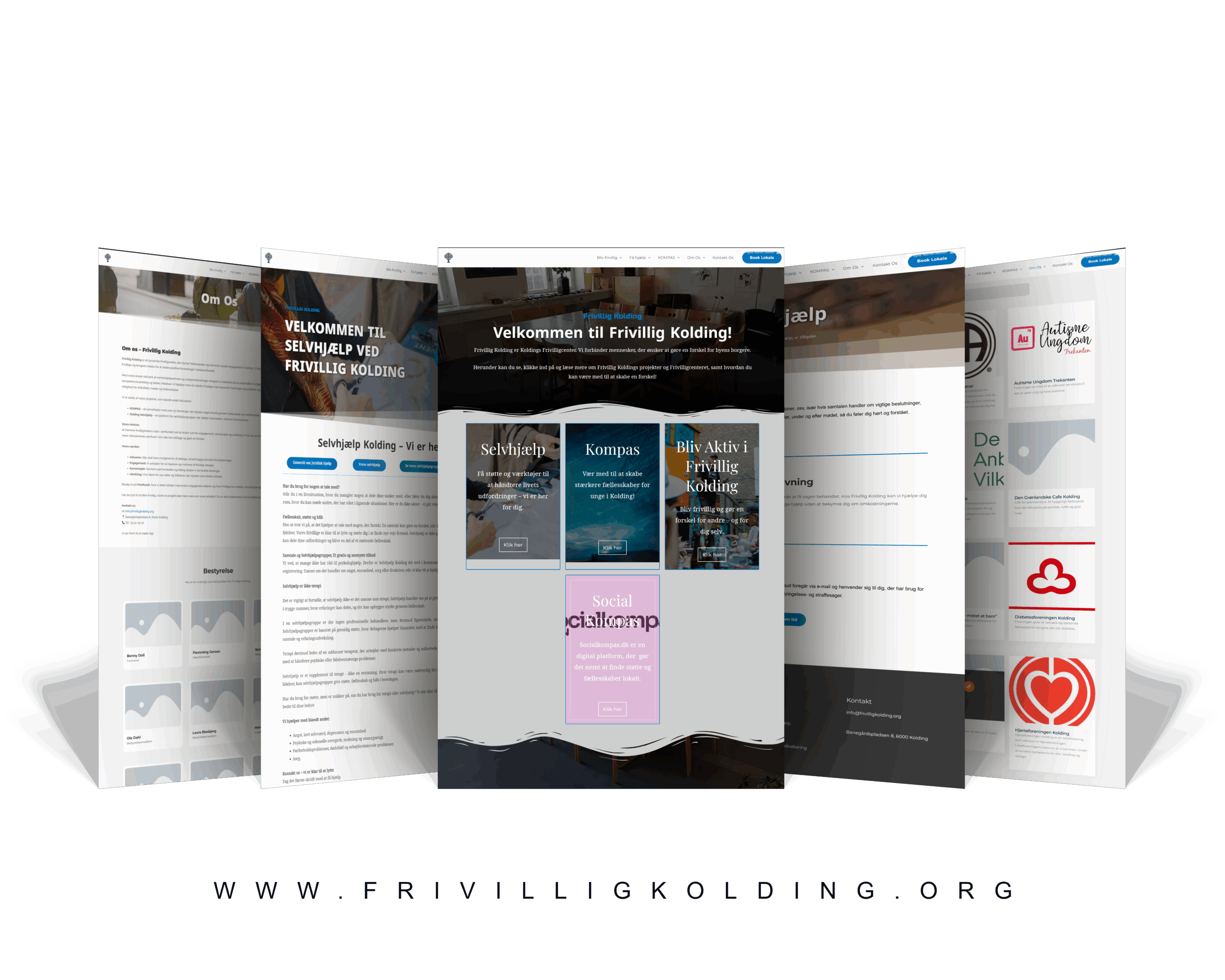 Frivillig Kolding website