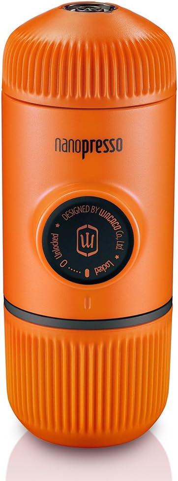 WACACO Nanopresso Draagbaar Espressomachine in Oranje