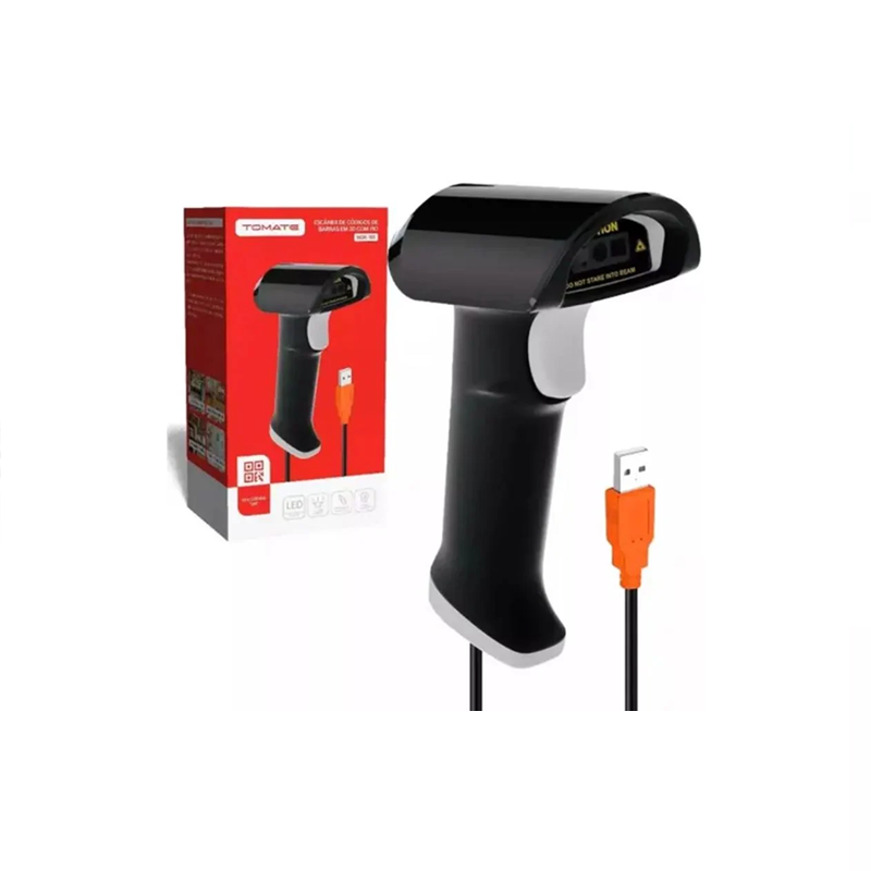 Leitor de Código de Barras 2D com Fio 1.4m Tomate MDK-103