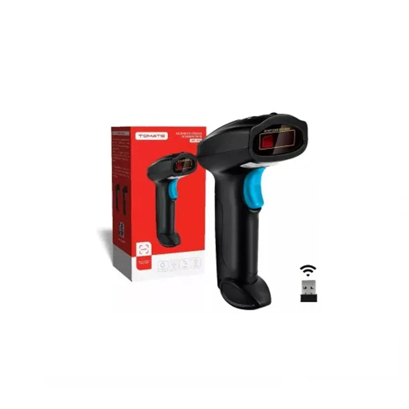 Leitor de Código de Barras 1D Sem Fio Tomate MDK-101S