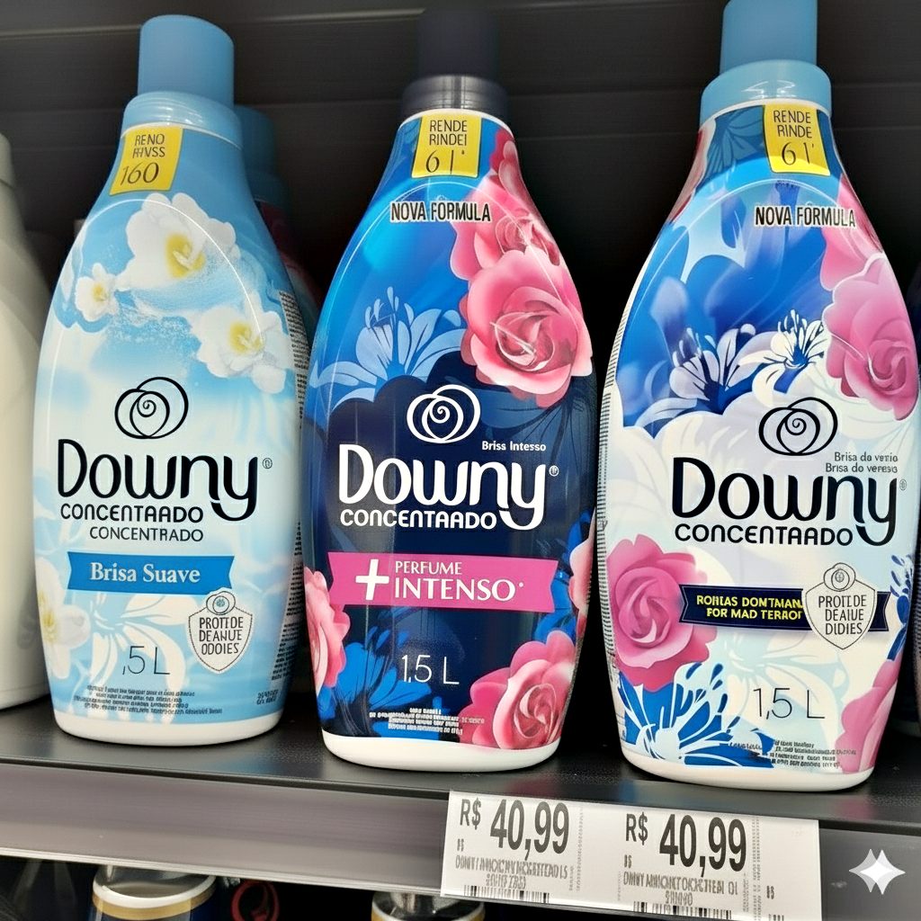 Downy Brisa Suave Amaciante Concentrado 1,5L