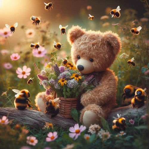 Diseño adorable de ositos para imprimir gratuita.jpg