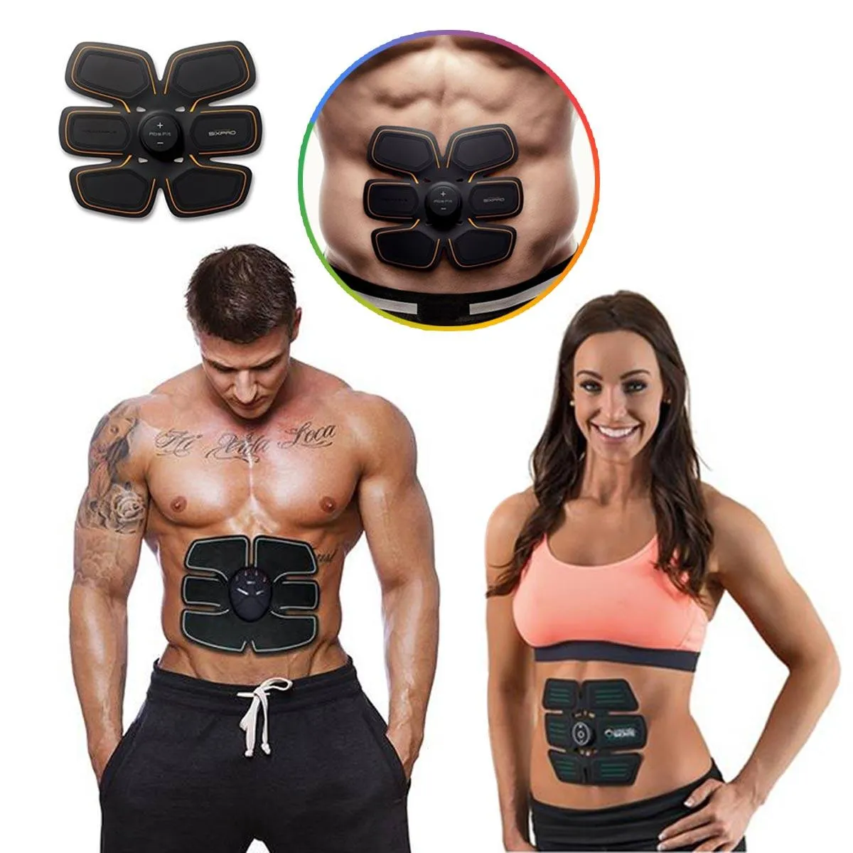 EMS 6 Packs AB Trainer Image 2