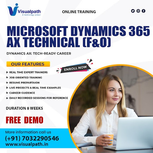 Visualpath offers MicroSoft Ax Training led by industry-certified experts with hands-on live projects. Recognized as the Best MicroSoft Dynamics Ax Training for professionals and teams. Includes job assistance, corporate training and flexible online access across USA, UK, Canada, Dubai, Australia and globally. Enroll now. Call +91-7032290546 for a free demo.

WhatsApp: https://wa.me/c/917032290546
Visit: https://www.visualpath.in/online-microsoft-dynamics-ax-technical-training.html
Visit our Blog: https://visualpathblogs.com/category/d365-ax-technical/