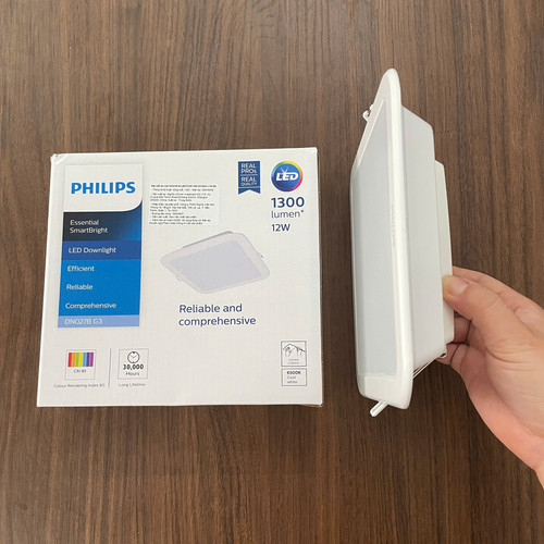 den downlight am tran vuong led philips dn027b led smartbright g3 led12 cw 12w l150 sq 6500k 1300lm .jpg