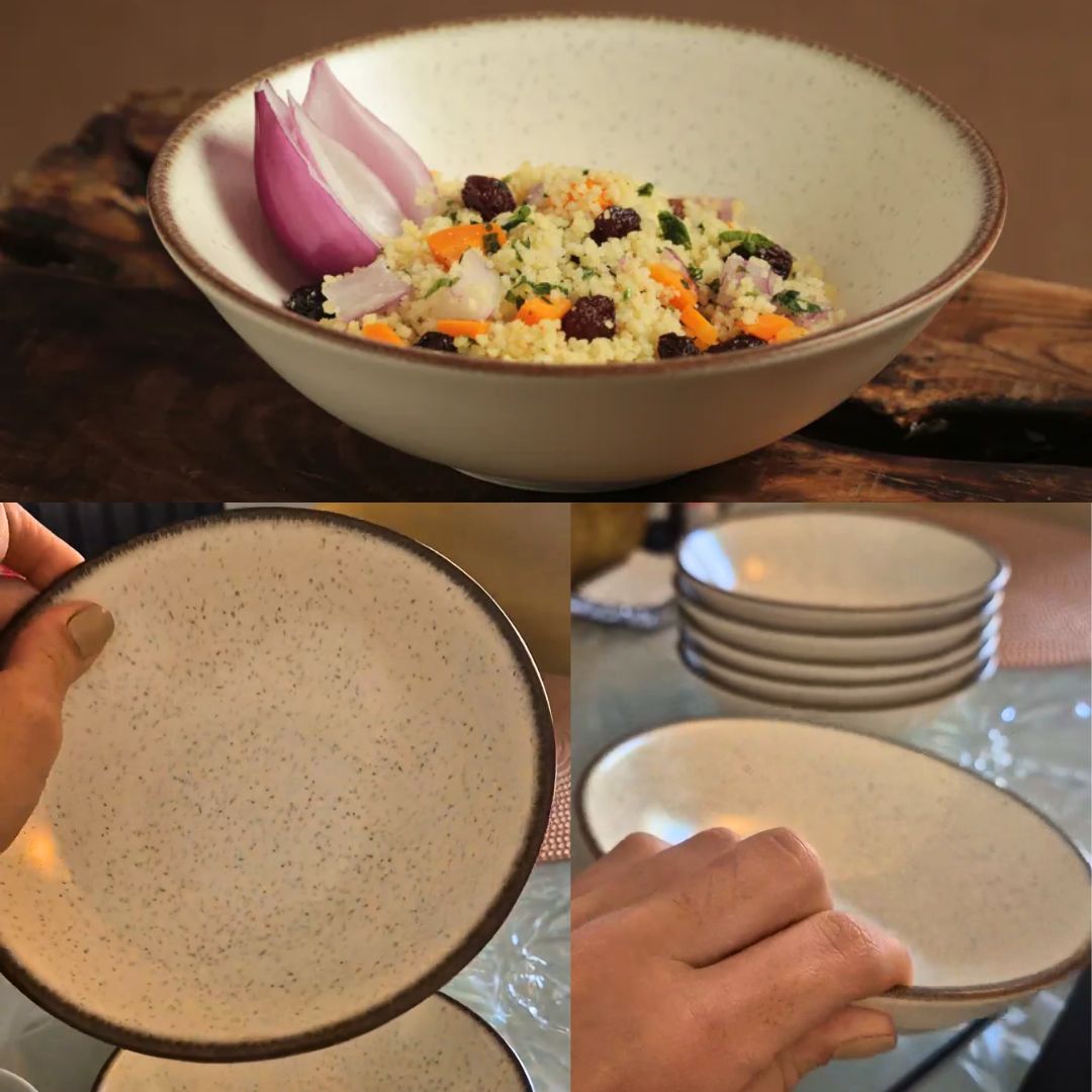 Conjunto C/ 6 Bowl Decorado Vanilla