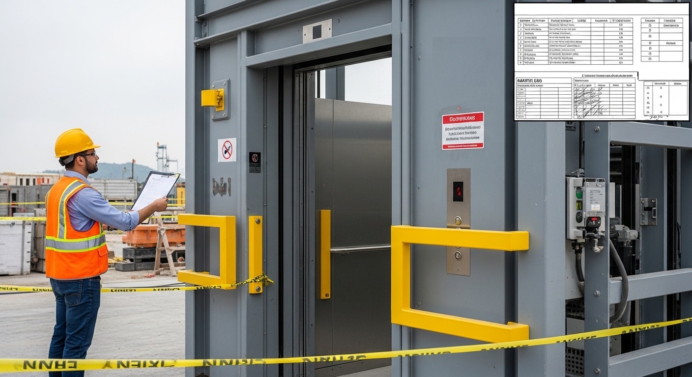 Меры безопасности при эксплуатации подъемного оборудования