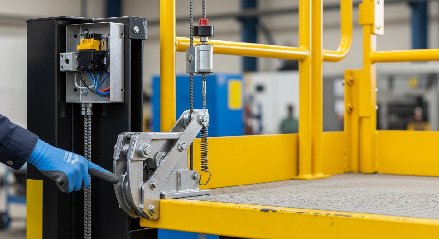 Системы безопасности наклонных подъемников