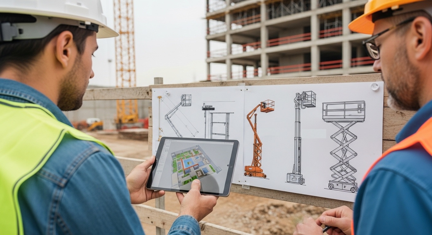 Выбор грузоподъемного оборудования для стройплощадки