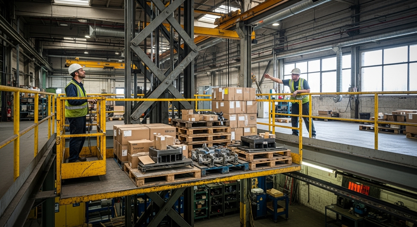 Ключевые параметры грузового подъемника