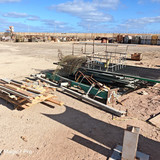 Civil main gate scrap