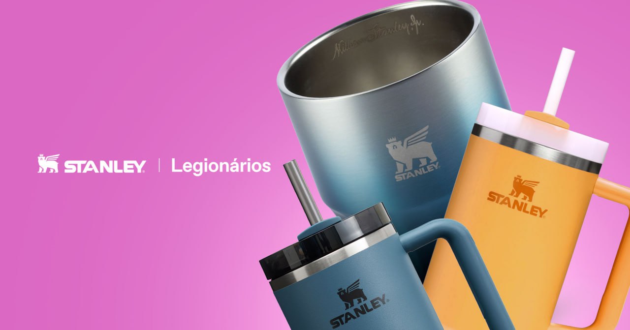 Stanley com até 80% OFF + Cupom R$ 50 OFF Sem Mínimo