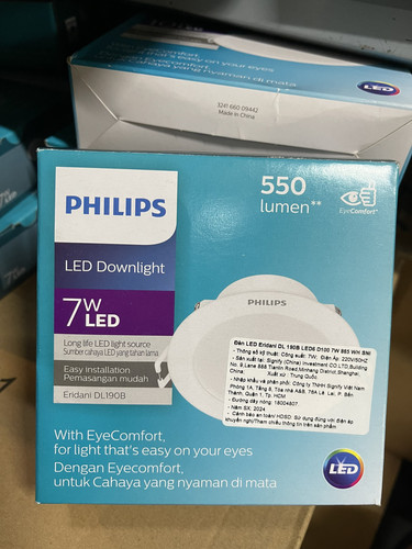 den downlight am tran led philips eridani dl190b led6 d100 7w 865 wh sni 6500k 550lm.jpg