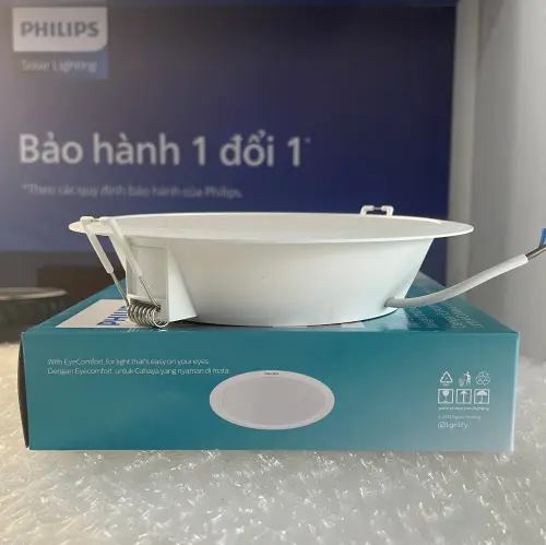 den downlight am tran led philips eridani dl190b led6 d100 7w 865 wh sni 6500k 550lm 04.webp