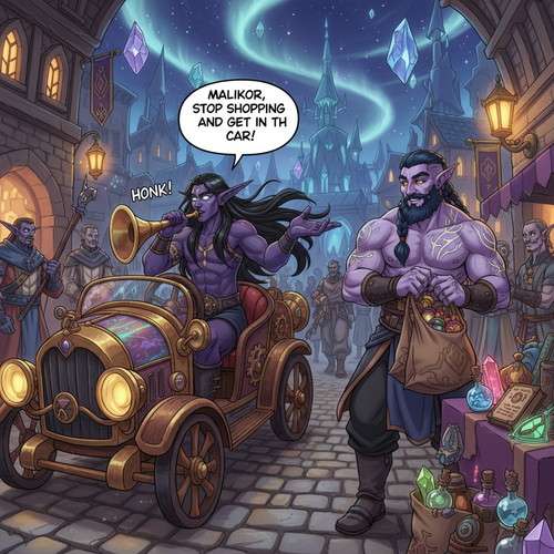 Output an image of Einariel a male night elf hunter with long black hair glowing white eyes and dark.png