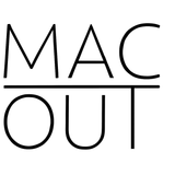 logo macout text black