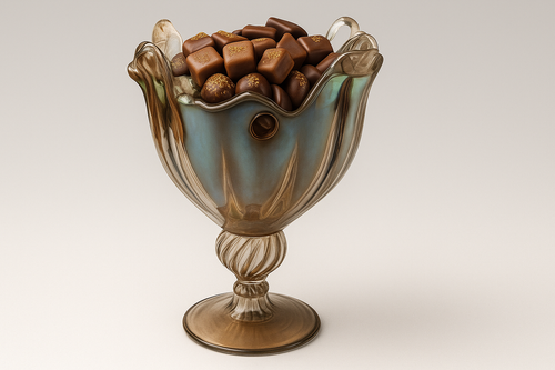 Bol élégant de chocolats raffinés.png
