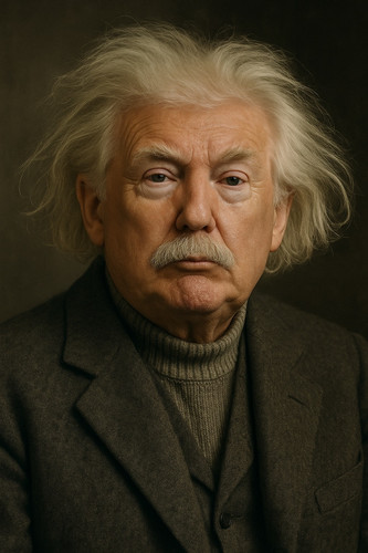 trump einstein merge blend