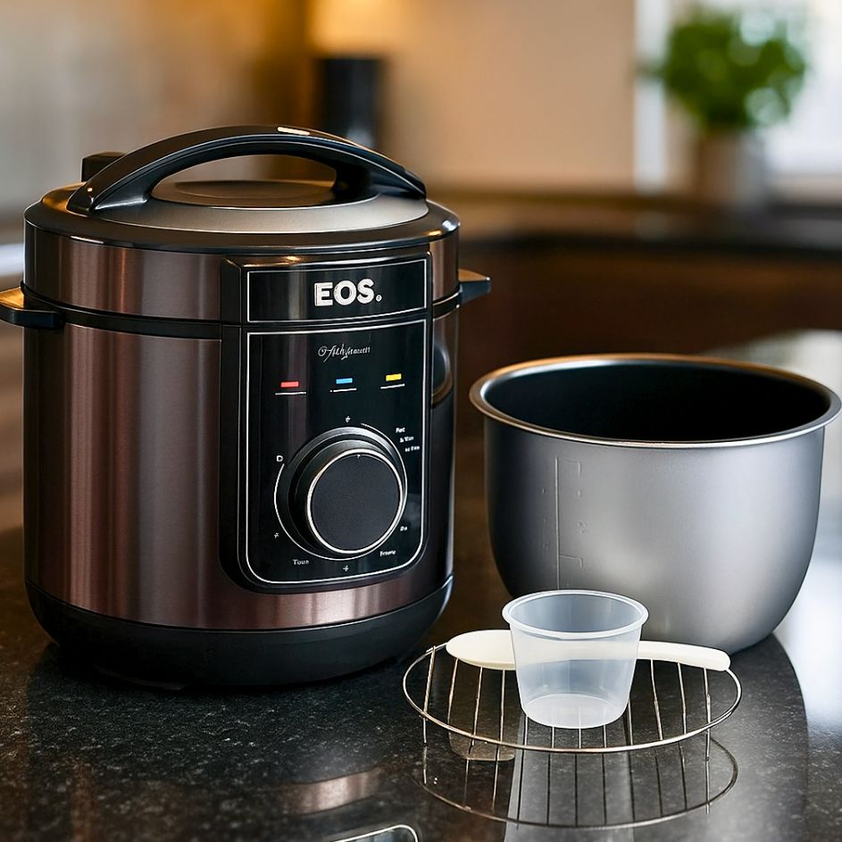 Panela de Pressão Elétrica 5L EOS Multicooker Titanium EPP50MT