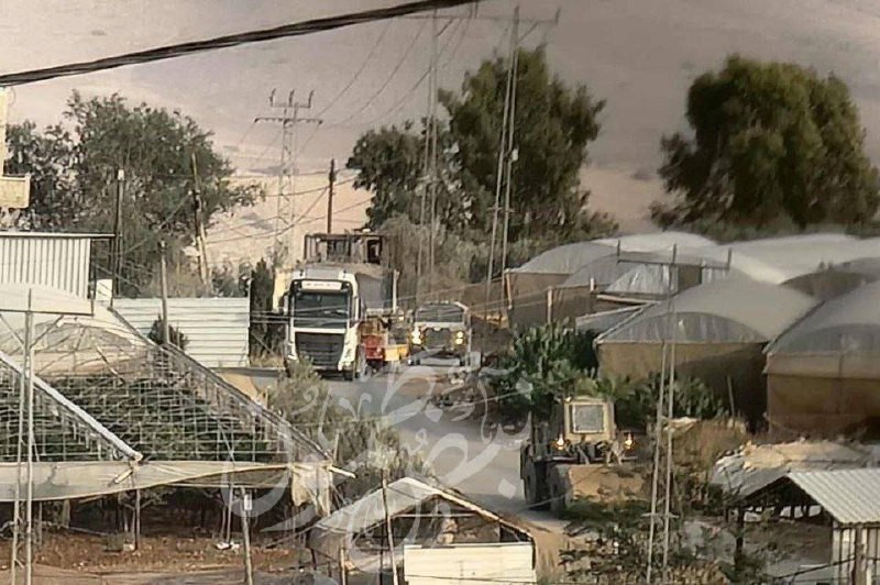 متابعة | من جديد.. آليات الاحتلال ترافقها جرافة عسكرية تقتحم بلدة طمون جنوب طوباس...