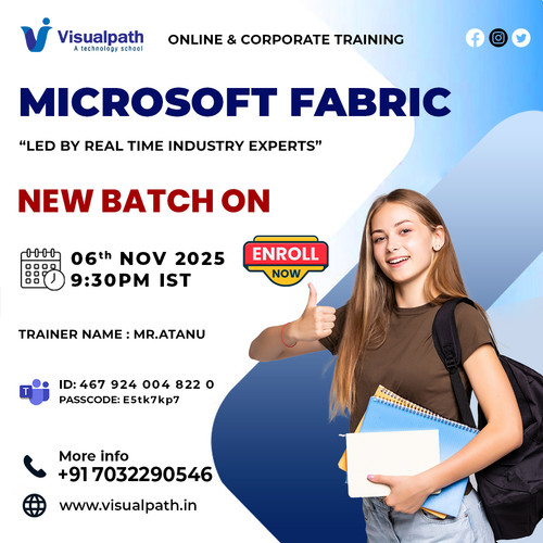 New Batch Alert Microsoft Fabric Training by Visualpath.jpg