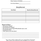 Return and Exchange Policy