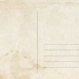 postcard back