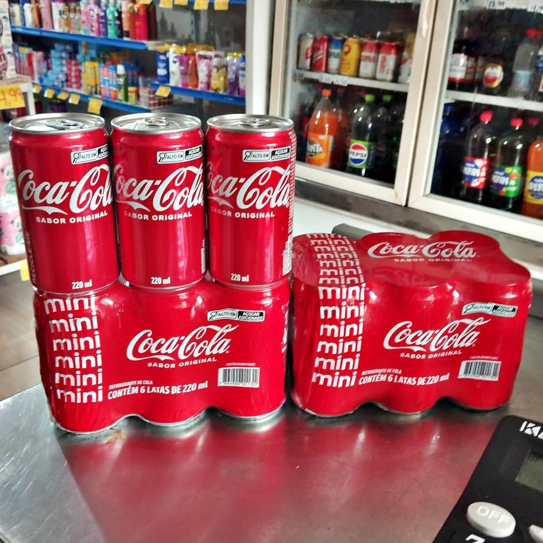 Pack de Coca-Cola lata 220ml 6 unidades