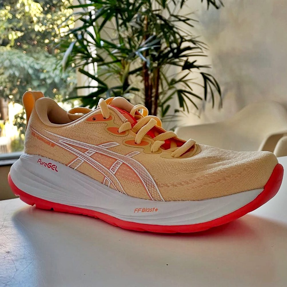 Tênis Asics Gel Cumulus 27 Feminino – Laranja