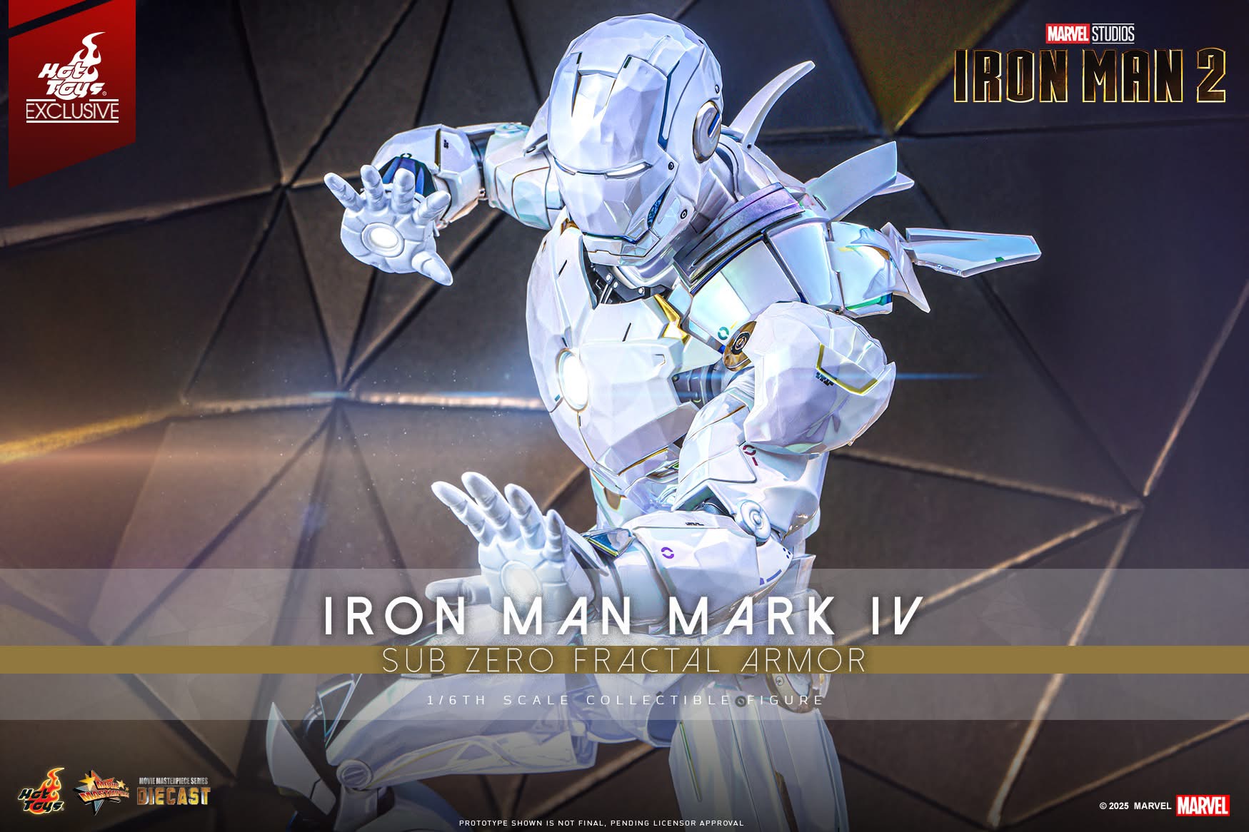 Iron Man Shines in Sub-Zero Fractal Armour Iron Man Shines in Sub-Zero Fractal Armour