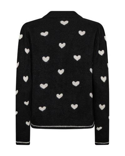 packshot 2 206655 9891 Back 1 FQFAITH PULLOVER Black w. MOONBEAM MELANGE.png