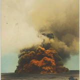Hand colored postcard