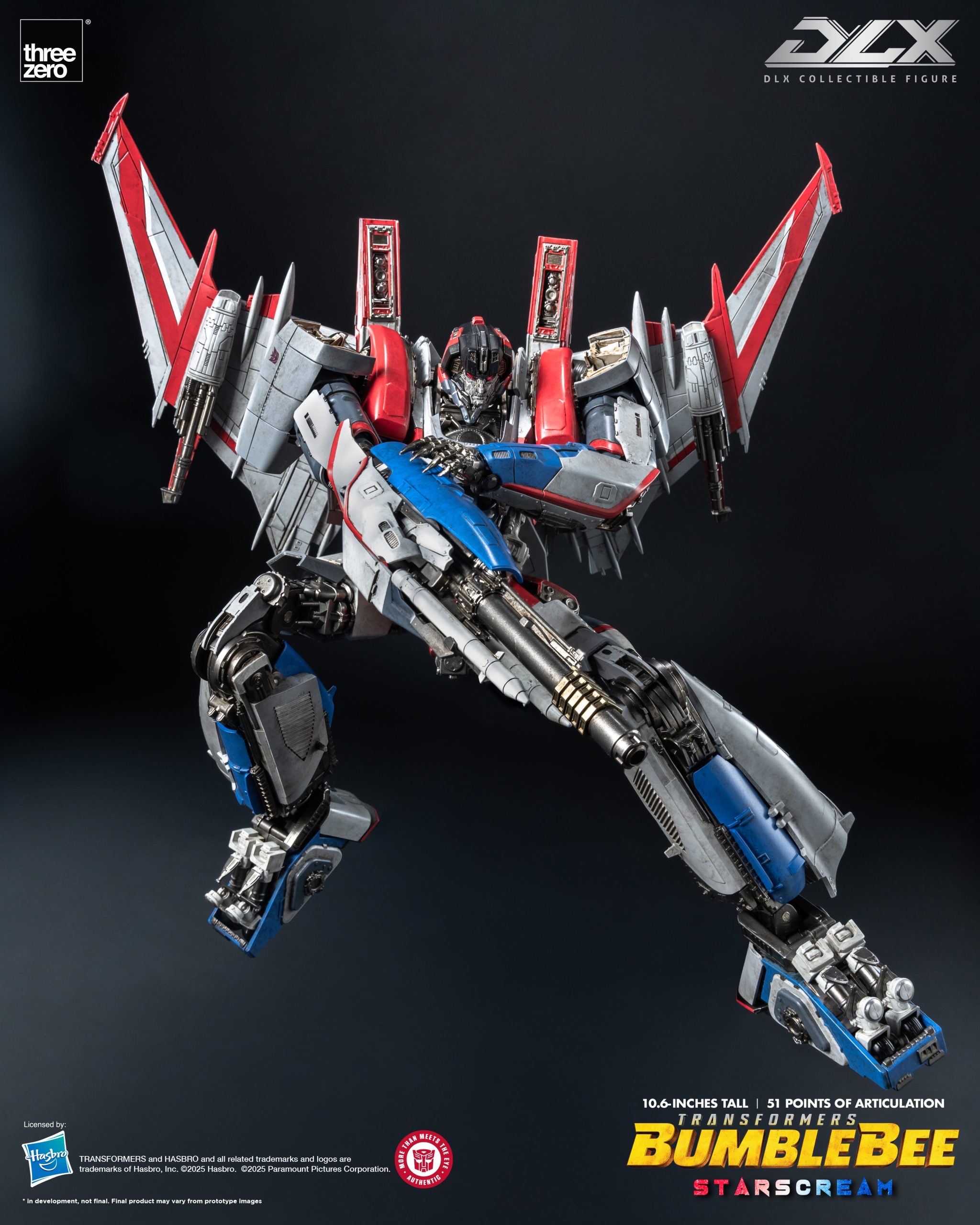 DLX Starscream leads the next Transformers release by threezero DLX Starscream leads the next Transformers release by threezero