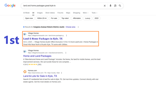 land and home packages great kyle tx.png