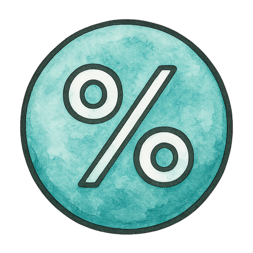 Процент — иконка