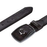 CV513AP CAFE avestruz pata cinto puntas (1)